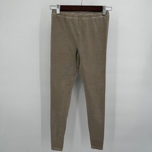 Skins Women's Size S‎ Cotton Spandex Taupe Leggings